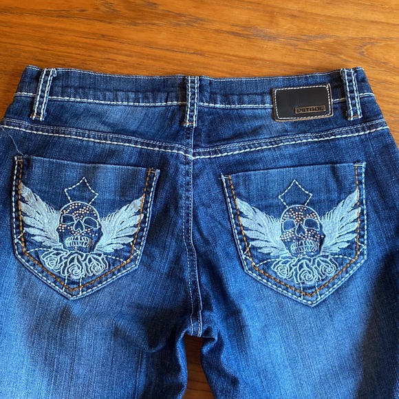 Petrol Mason Bootcut Jeans - Picture 10 of 12